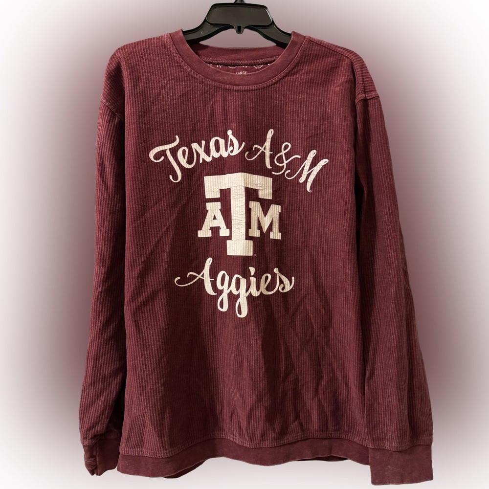 Texas A&M University Aggies Pressbox Royce Apparel Sweatshirt, Large